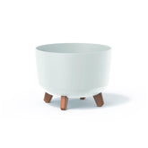 Prosperplast Gracia Eco Wood Planter 33.9x33.9x24cm - White
